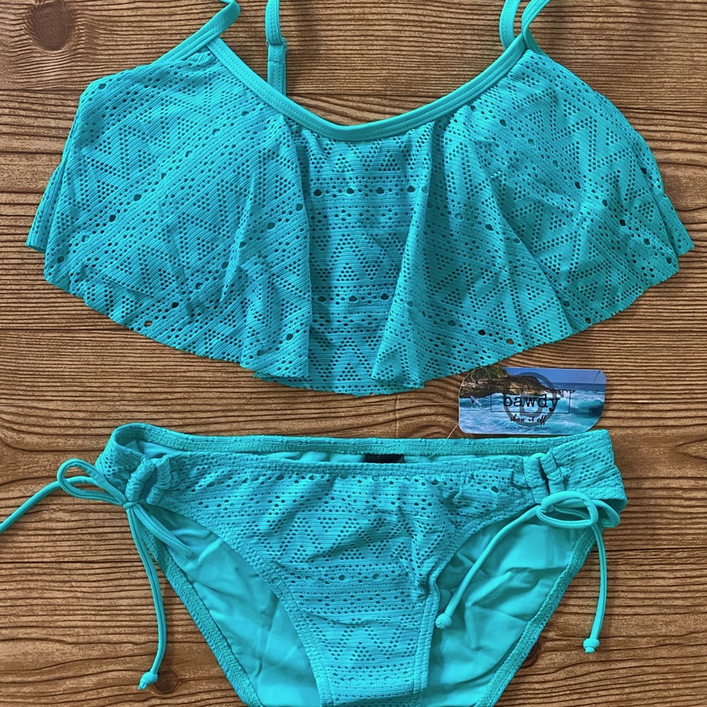 BRAND NEW Ruffle Mesh Bikini